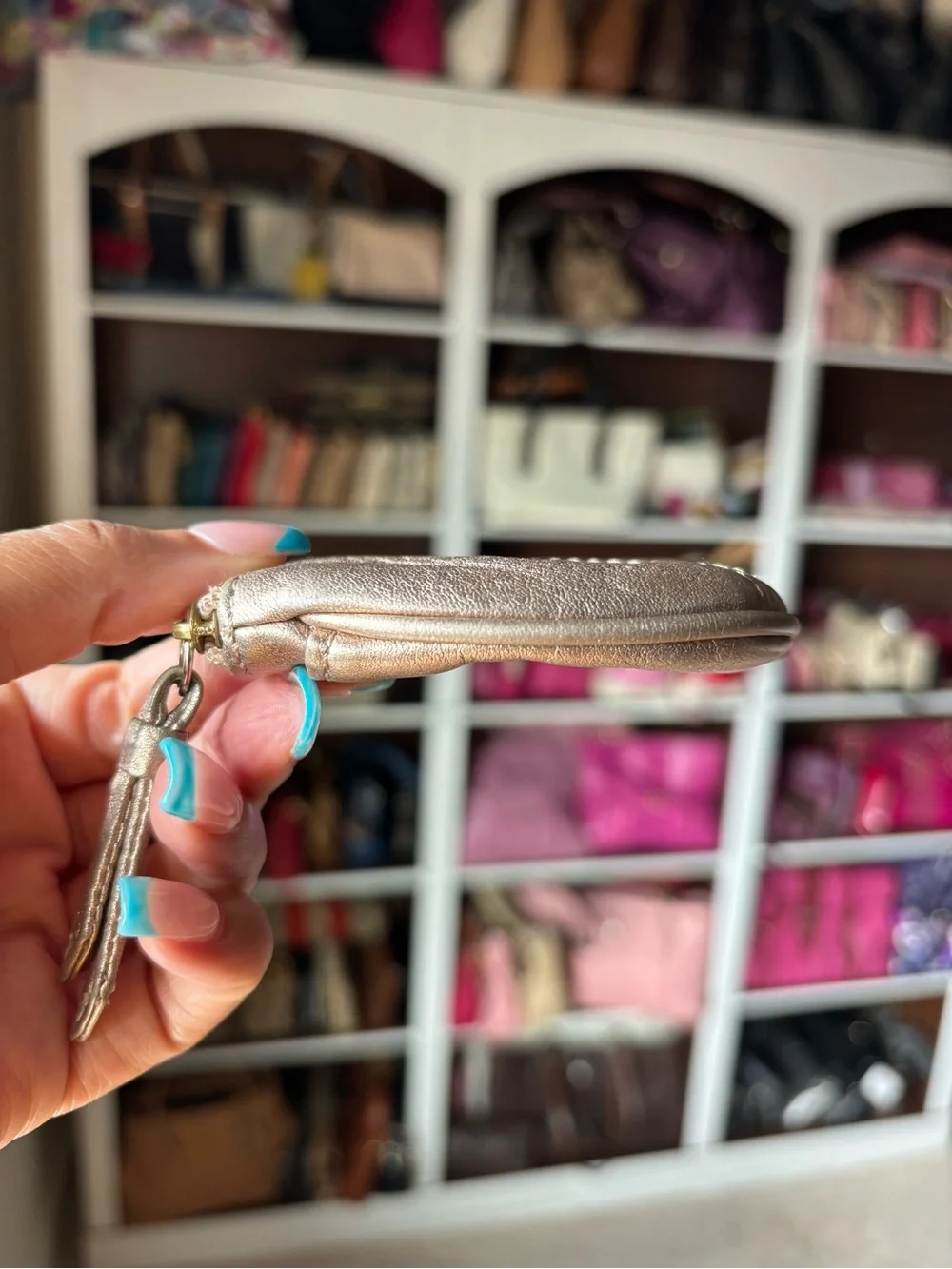 ✨👛🪙COACH Ashley Pleated Coin Purse 🪙👛✨